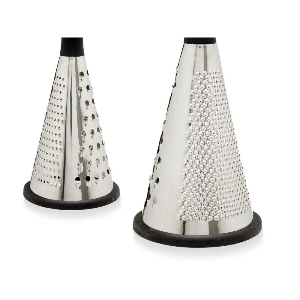 Grater Kinvara KT224145PA Black Silver Stainless steel ABS TPR 11,5 x 24,5 x 11,5 cm (12 Units)