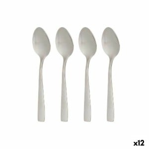 Dessertlöffel Set Kinvara 86907 Silberfarben Edelstahl 2,7 x 13,5 x 0,3 cm Nachtisch (12 Stück)