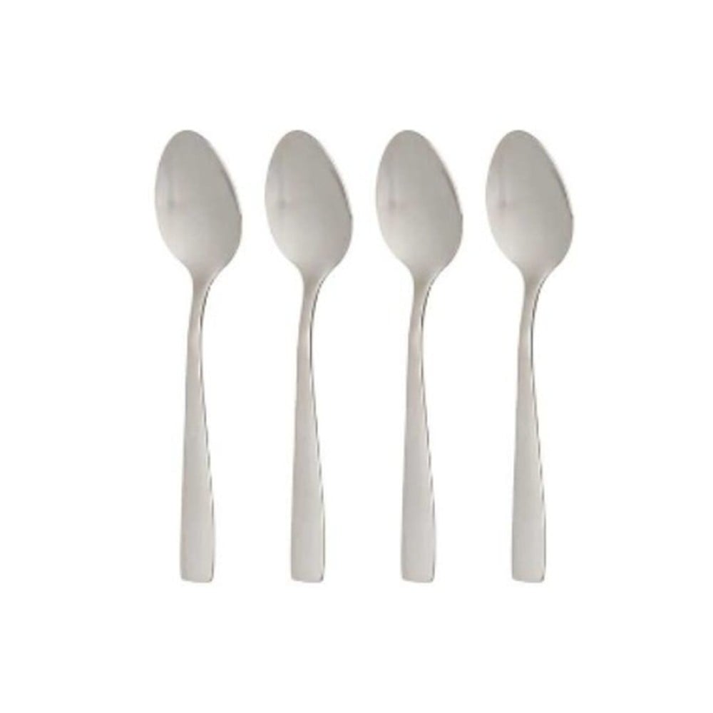 Dessertlöffel Set Kinvara 86907 Silberfarben Edelstahl 2,7 x 13,5 x 0,3 cm Nachtisch (12 Stück)