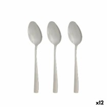 Löffel-Set Kinvara KT190017-3 Silberfarben Edelstahl 21 x 4,5 x 2,5 cm (12 Stück)