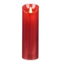 LED Candle Acorde L-Y8025-YBH-R Red 8 x 8 x 25 cm (12 Units)