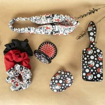 Detangling Hairbrush Disney   Black Minnie Mouse 7 x 9 x 4 cm