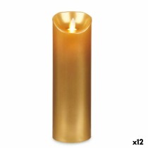 LED Kerze Acorde L-Y8025-YBH-O Gold 8 x 8 x 25 cm (12 Stück)