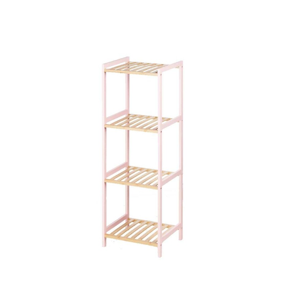 Bathroom Shelves Berilo WR5503-4-463 Pink Natural 35 x 30 x 100 cm