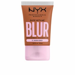 Cremige Make-up Grundierung NYX Bare With Me Blur Nº 15 Warm honey 30 ml