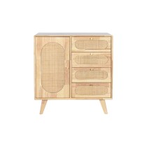 Sideboard DKD Home Decor Natural Metal Rubber wood 73,5 x 35 x 78 cm