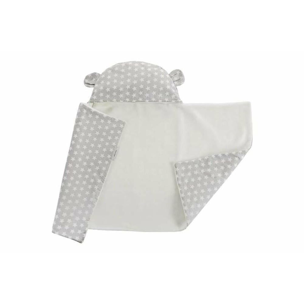 Baby blanket Reversible With hood 90 x 66 cm Stars