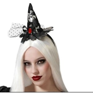 Serre-tête Chapeau Sorcière Halloween