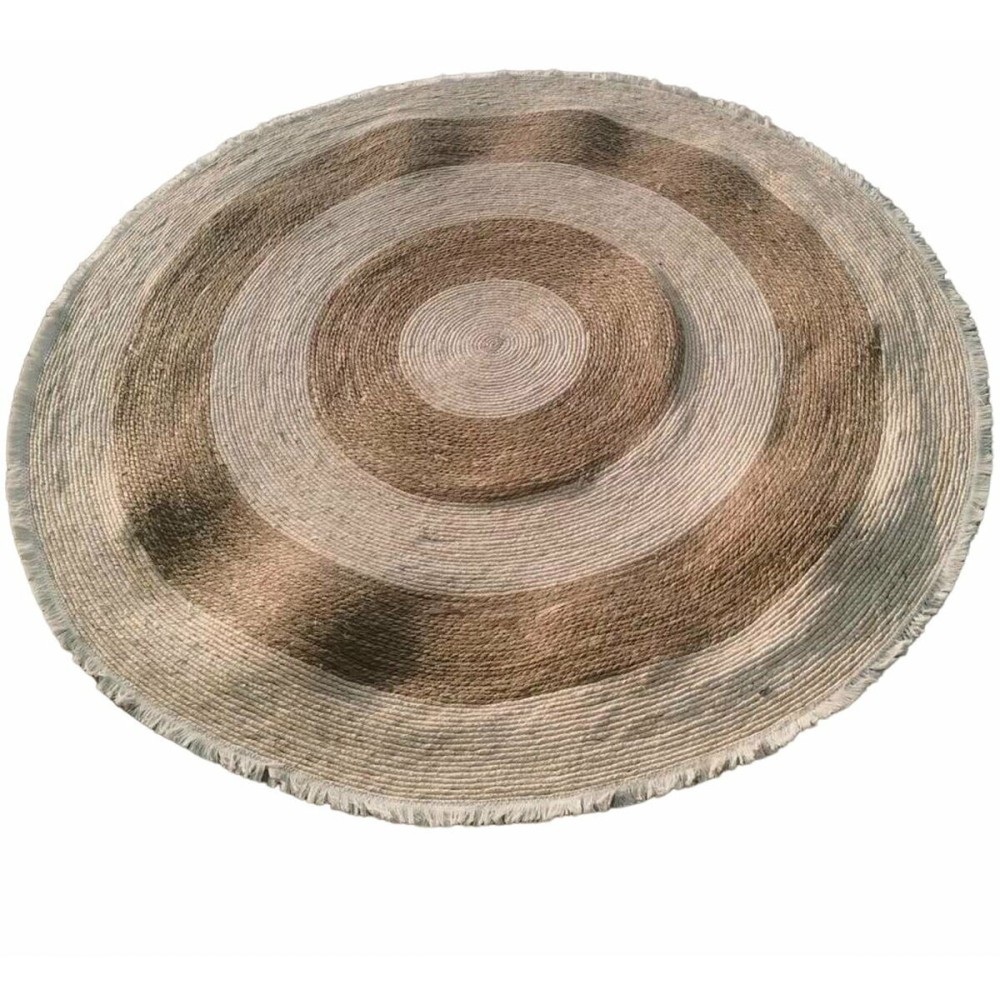 Tapis DKD Home Decor Beige Naturel Boho 200 x 200 x 1 cm