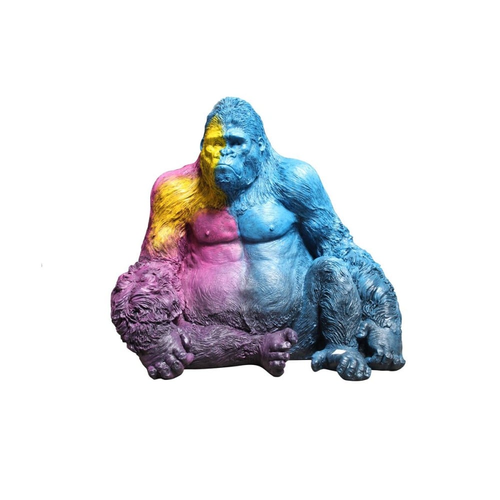 Decorative Figure DKD Home Decor Multicolour Modern Gorilla 92 x 64 x 85 cm