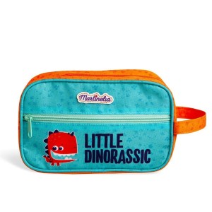 Trousse de toilette enfant Martinelia Bleu Dinosaure