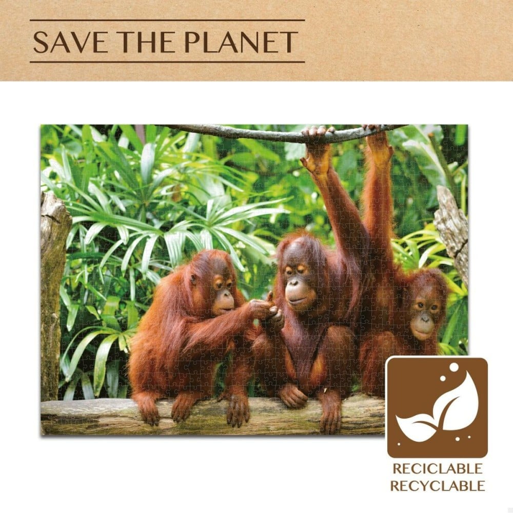 Puzzle Colorbaby Orangutan 6 Unités 68 x 50 x 0,1 cm