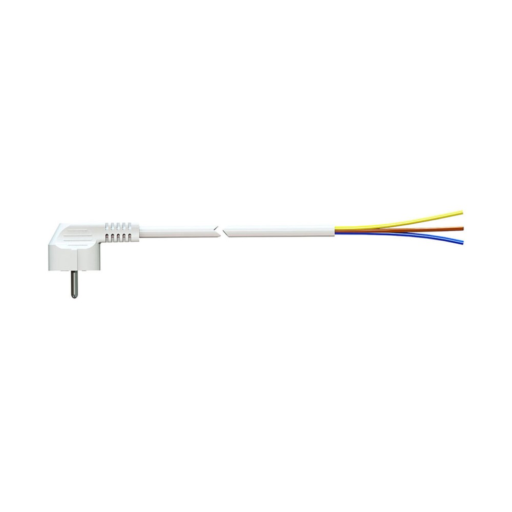 Power Cord Solera 7000/3 Schuko 4,8 mm 250 V White 16 A 3 x 1,5 mm 3 m