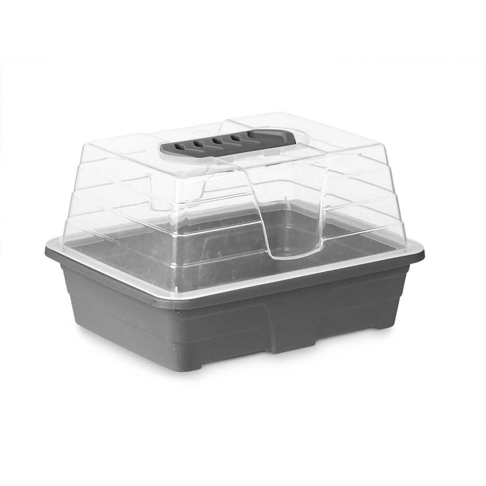 Greenhouse Ibergarden FYT108102 Grey Transparent Plastic 21,5 x 12,8 x 17,4 cm (16 Units)