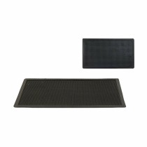 Doormat Hidalgo Black Rubber 70 x 40 cm industrial