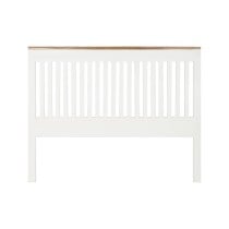 Tête de lit DKD Home Decor Blanc Marron Acacia Bois de manguier 165 x 3 x 135 cm