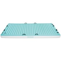 Inflatable Pool Float Intex Blanket White Turquoise 310 x 18 x 183 cm