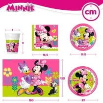 Party supply set Minnie Mouse Happy Deluxe 89 Pieces 16