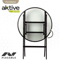 Garden furniture Aktive Table Chair x 2 3 Pieces 60 x 71 x 60 cm 46 x 42 x 82 cm