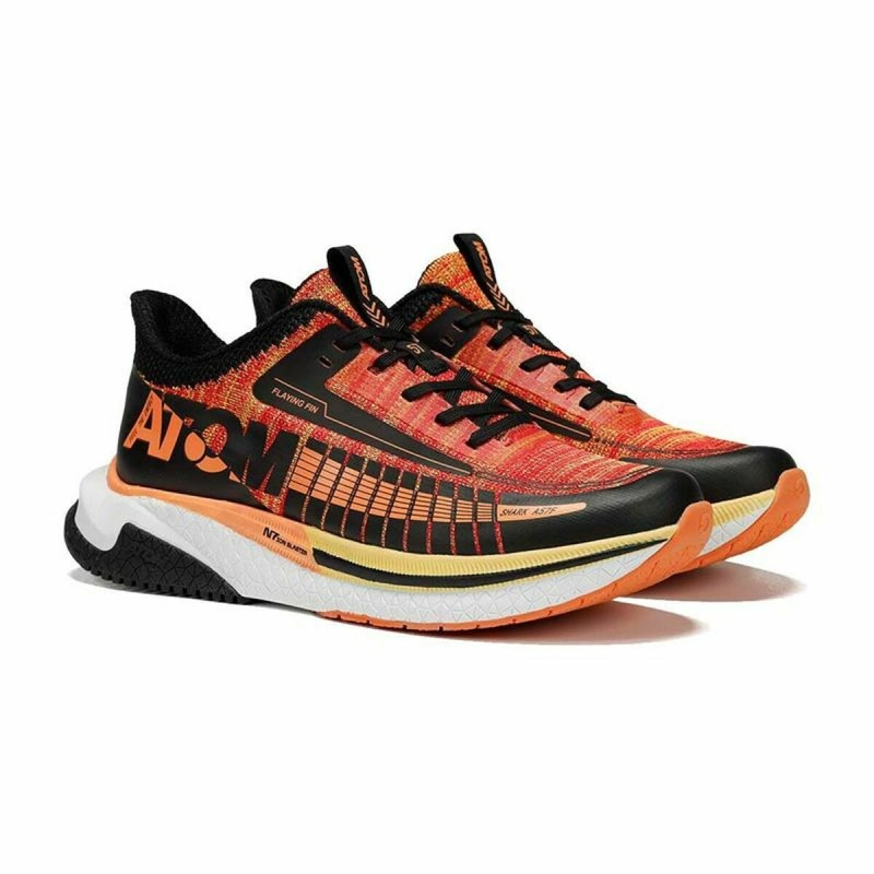 Running Shoes for Adults Atom AT130 Orange Black Men