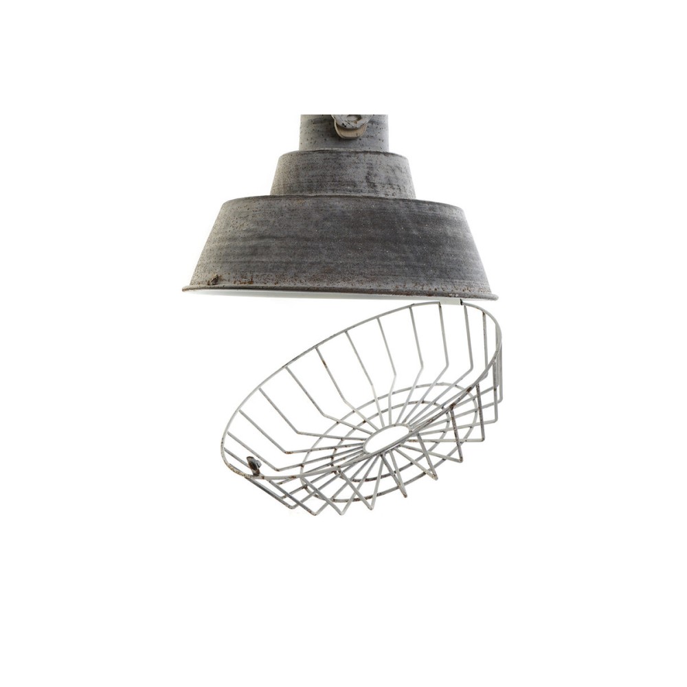 Ceiling Light Home ESPRIT Grey Wood Metal Iron 25 W 39 x 39 x 45 cm