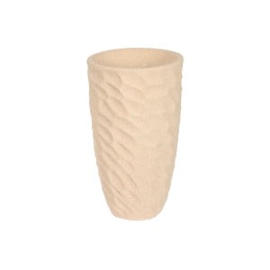 Planter Home ESPRIT Beige Fibreglass Scandinavian 36,5 x 36,5 x 63 cm