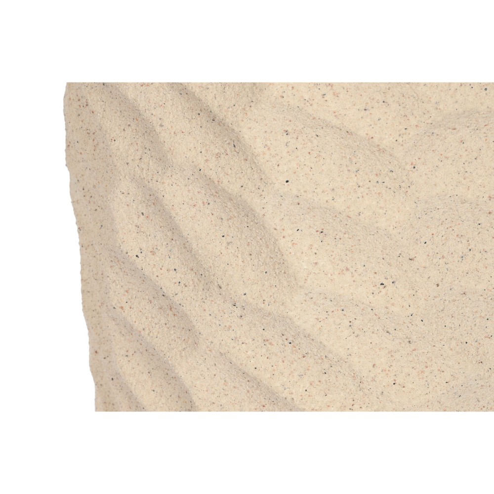 Blumentopf Home ESPRIT Beige Fiberglas Skandinavisch 36,5 x 36,5 x 63 cm