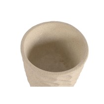 Blumentopf Home ESPRIT Beige Fiberglas Skandinavisch 36,5 x 36,5 x 63 cm