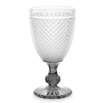 Verre Vivalto PR-00816B/BHA6 SMOKE Transparent Anthracite verre 256 ml Diamant (6 Unités)