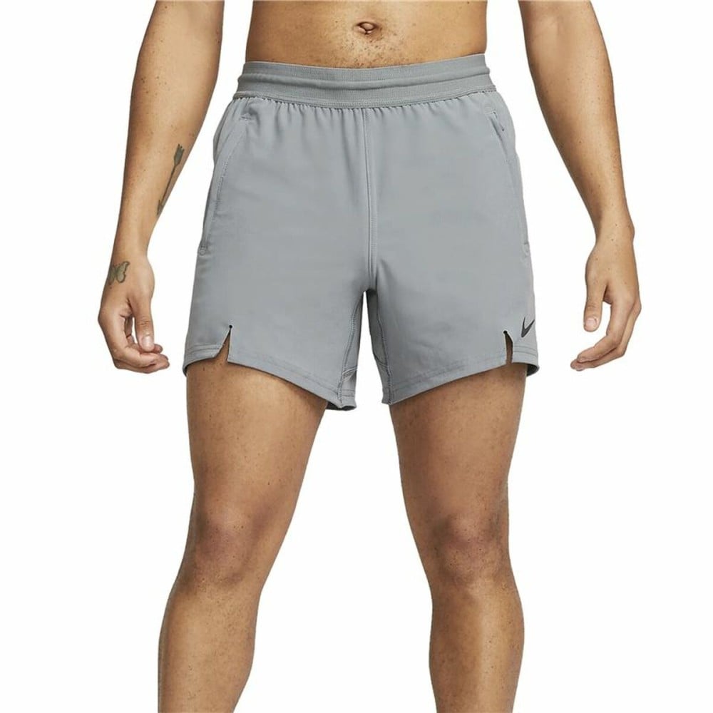 Short de Sport pour Homme Nike Pro Dri-FIT Flex Gris