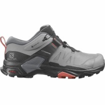 Chaussures de sport pour femme Salomon X Ultra 4 Gore-Tex Gris Montagne