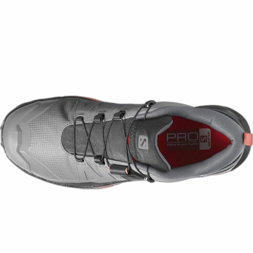 Chaussures de sport pour femme Salomon X Ultra 4 Gore-Tex Gris Montagne