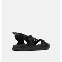 Sandalen für die Berge Columbia Damen Schwarz