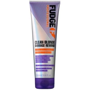 Colour Reviving Conditioner for Blonde Hair Fudge Professional Clean Blonde Damage Rewind 250 ml