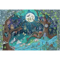 Puzzle Ravensburger 17516 Fantasy Forest Bois 500 Pièces