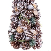 Weihnachtsbaum Bunt Kunststoff Foam Ananas 18 x 18 x 30 cm