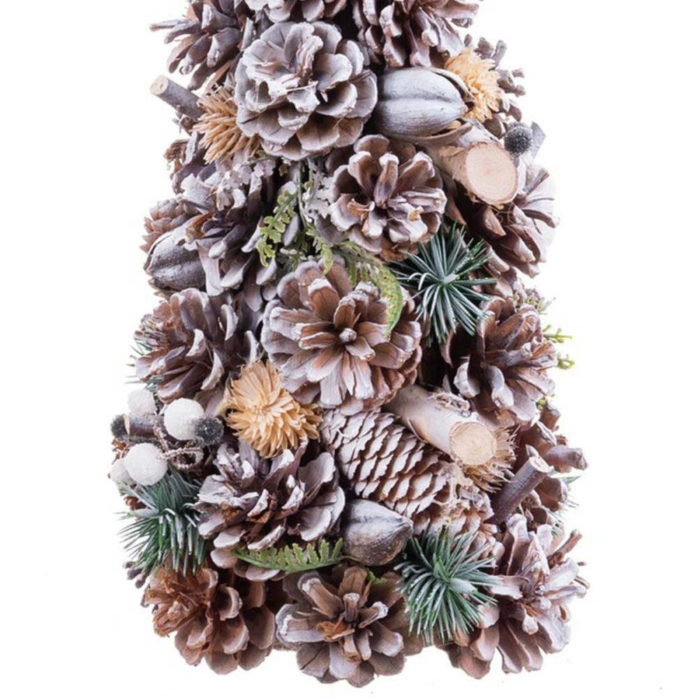 Christmas Tree Multicolour Plastic Foam Pineapples 18 x 18 x 30 cm