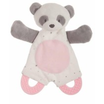 Doudou Baby Rose 20 cm Litière Ours Panda