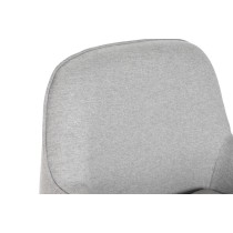 Fauteuil Home ESPRIT Gris Argenté 71 x 68 x 81 cm