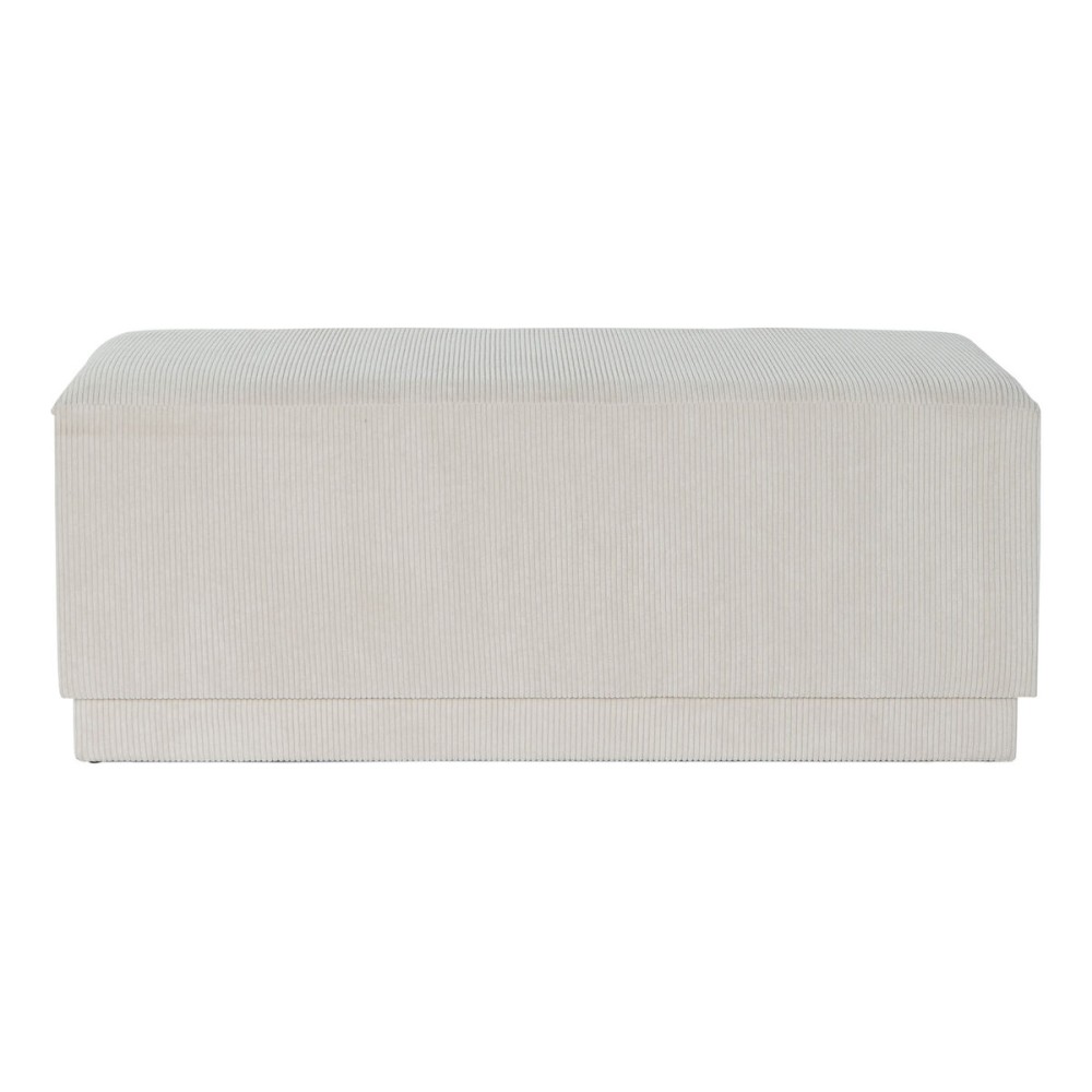 Banquette DKD Home Decor Beige Bois MDF 100 x 40 x 40 cm