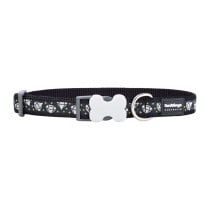 Hundehalsband Red Dingo Diamond 20-32 cm Schwarz