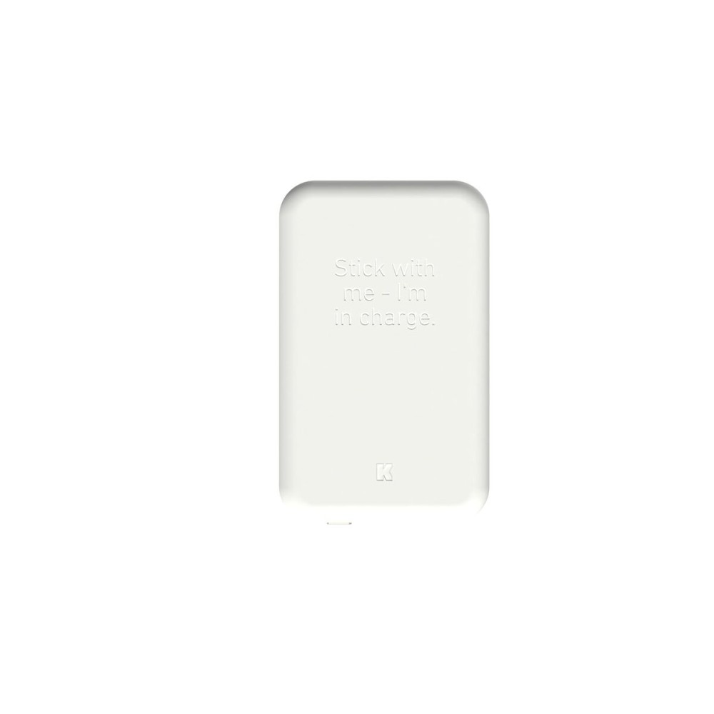 Power Bank avec chargeur sans fil Kreafunk Blanc 5000 mAh