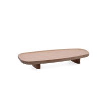 Tablett für Snacks Bidasoa Bambu Braun Holz 36 x 15,5 x 4,8 cm