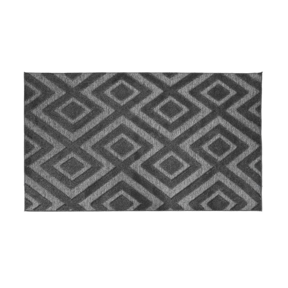 Tapis Home ESPRIT Gris foncé 175 x 100 x 1 cm