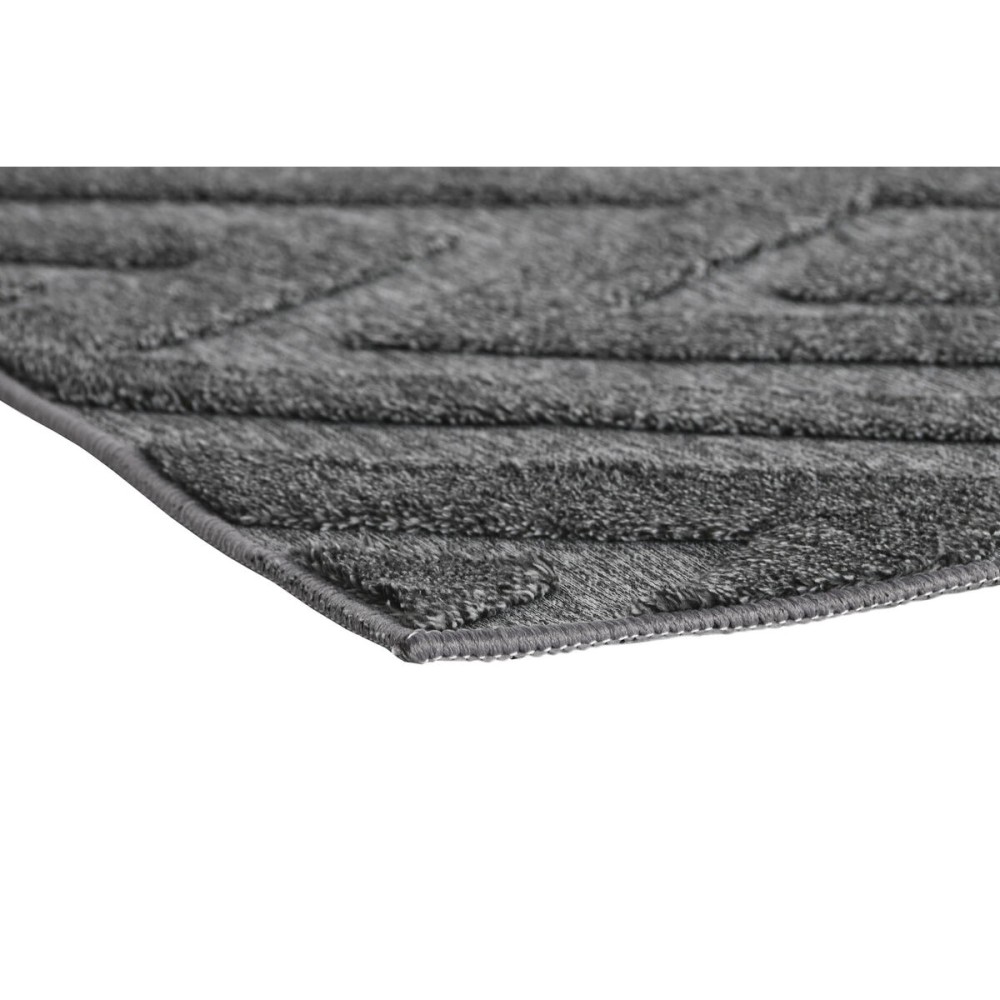 Tapis Home ESPRIT Gris foncé 175 x 100 x 1 cm