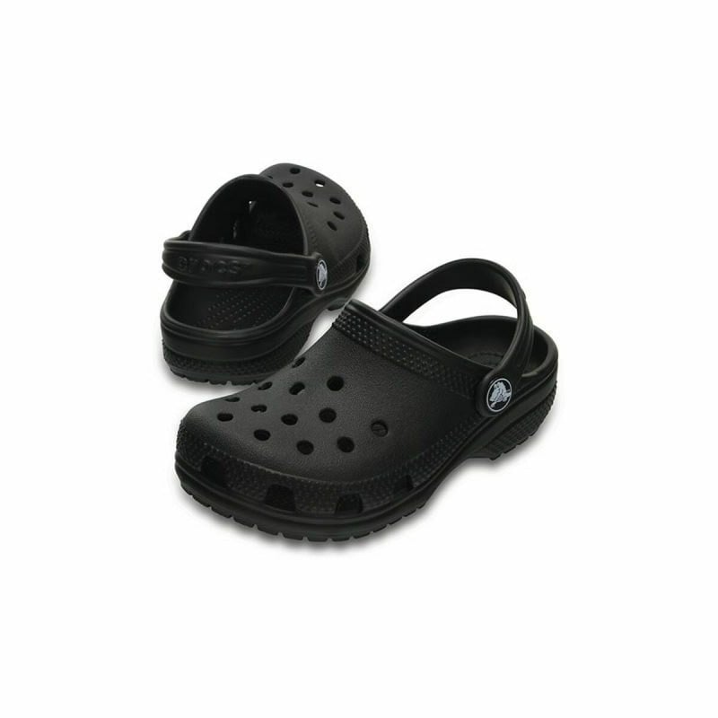 Sabots de Plage Crocs Classic Noir Enfants