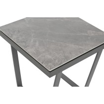 Beistelltisch Home ESPRIT Grau Metall 51 x 51 x 53 cm