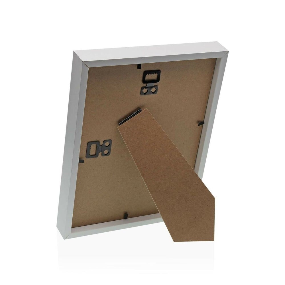 Cadre photo Versa Blanc Bois MDF 3 x 27 x 22 cm