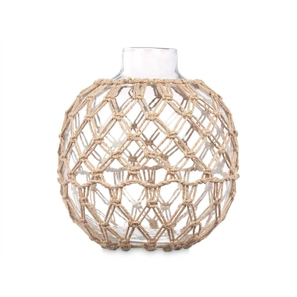 Boule Décorative Transparent Naturel 21 x 23 cm (4 Unités)