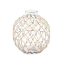 Boule Décorative Blanc Transparent 21 x 23 cm (4 Unités)